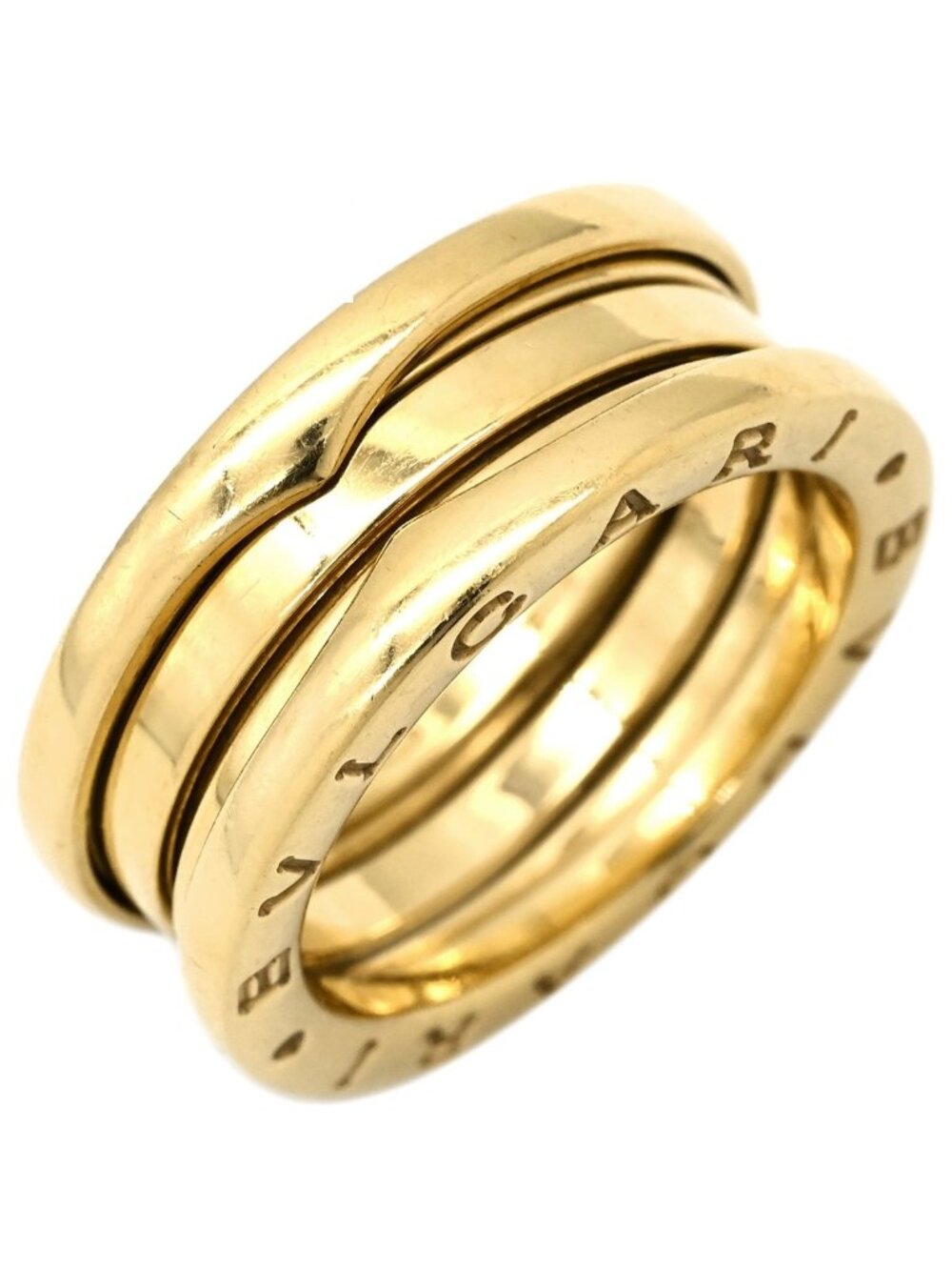 Bvlgari Ring B.zero1 Band Yellow Gold 52 18k